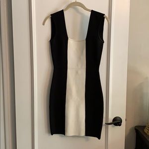 BCBG bondage dress